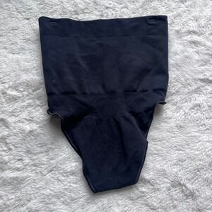 Skims Core Control Brief Onyx Black High Waisted Shapewear Women's Size Small